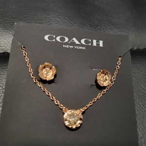 Coach Jewelery Set
